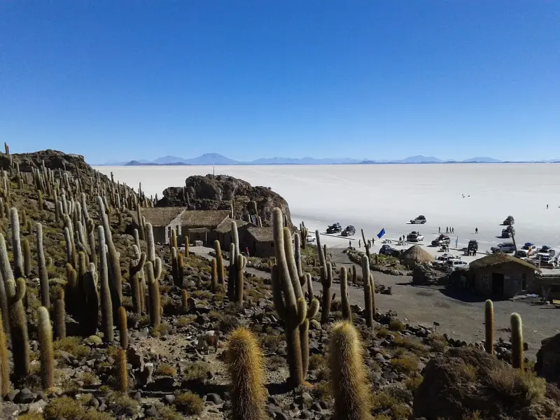 Incahuasi Island and Salar de Uyuni